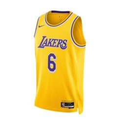 Los Angeles Lakers Nike Icon Swingman Jersey - Lebron James - Unisex