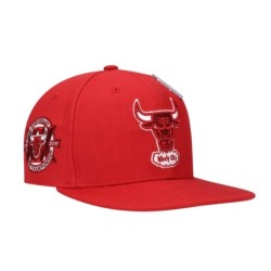 Red Chicago Bulls Hardwood Classics 20th Anniversary Cherry Bomb Fitted Hat