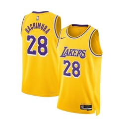 Los Angeles Lakers Nike Icon Edition Swingman Jersey - Gold -  Unisex
