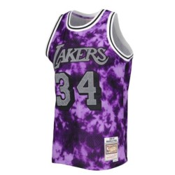 Purple Los Angeles Lakers 1996/97 Galaxy Swingman Jersey