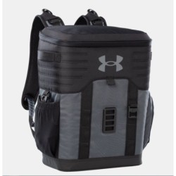 UA Sideline 25 Dark Gray Canister Backpack Cooler