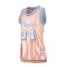 Shaquille O'Neal Pink Los Angeles Lakers 75th Anniversary Rose Gold 1996 Fan Edition Jersey