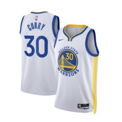 Golden State Warriors Nike Association Edition Jersey - White