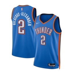 Oklahoma City Thunder Nike Icon Edition Swingman Jersey- Shai Gilgeous-Alexander
