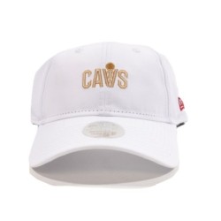 Women's CAVS White Adjustable Hat