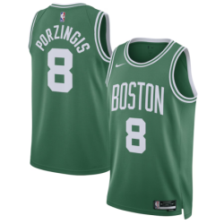 Nike Kristaps Porzingis Kelly Green Boston Celtics Swingman Jersey