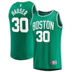 Men's Fanatics Sam Hauser Kelly Green Boston Celtics Fast Break Replica Jersey