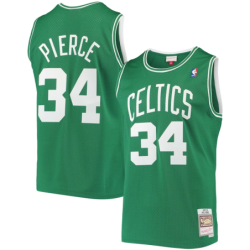 Men's Mitchell & Ness Paul Pierce Kelly Green Boston Celtics Hardwood Classics Swingman Jersey
