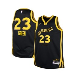 Golden State Warriors Nike City Edition Swingman Jersey 23 - Black - Draymond Green