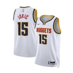 Denver Nuggets Nike  Jersey - White - Nikola Jokić