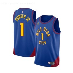 Camiseta Denver Nuggets Jordan  Edition  - Azul - Michael Porter Jr.