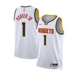Denver Nuggets Nike  Jersey - White - Michael Porter Jr.
