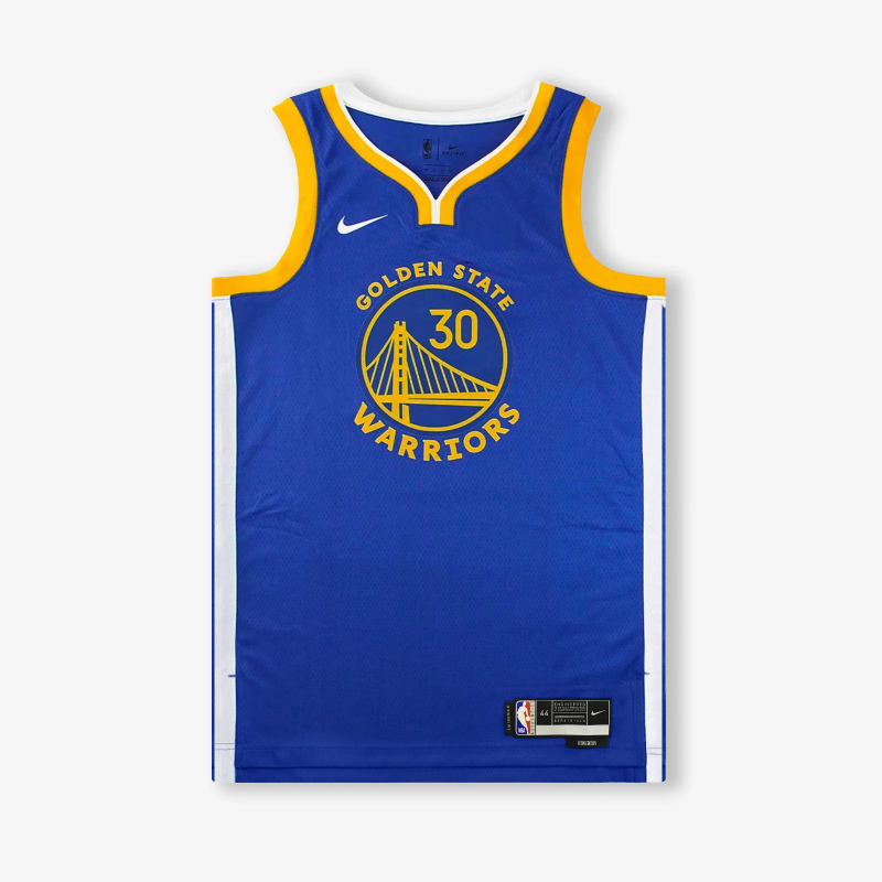STEPHEN CURRY GOLDEN STATE WARRIORS ICON EDITION SWINGMAN JERSEY