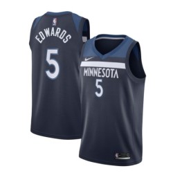 Minnesota Timberwolves Nike Icon Edition Jersey - Navy Anthony Edwards